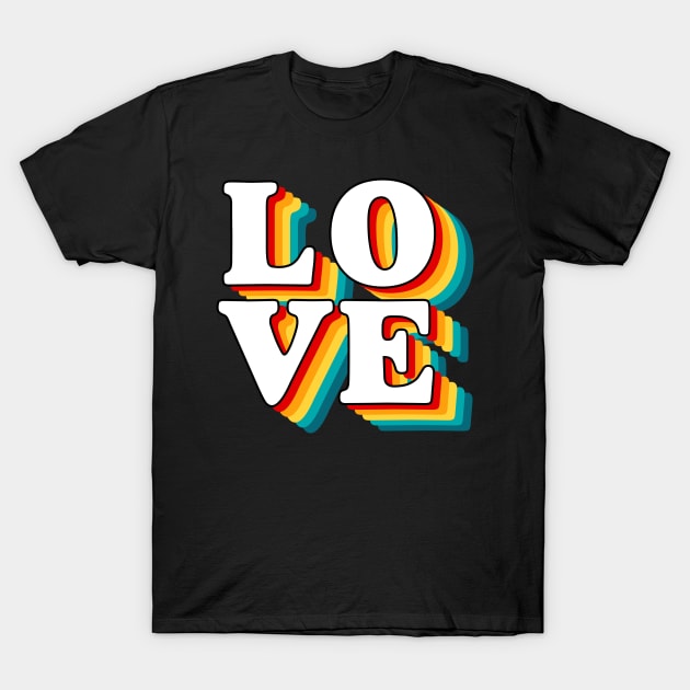 Lovers Retro T-Shirt by Saldi